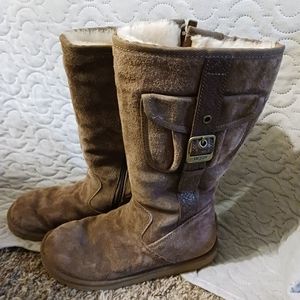 UGG Tall Buckle Boot Sz 7